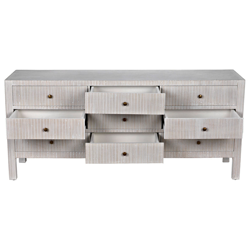 Noir Conrad 9 Drawer Dresser