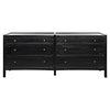 Noir Hampton 6 Drawer Dresser