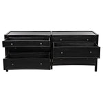 Noir Hampton 6 Drawer Dresser