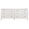 Noir Hampton 6 Drawer Dresser