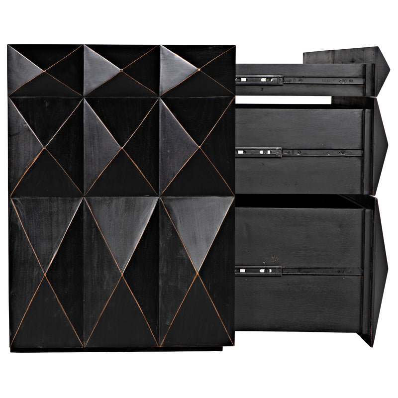 Noir Allegra Dresser