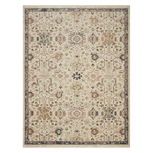 Loloi Giada Ivory/Multi Power Loomed Rug