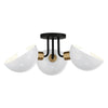 Crystorama Gigi Semi Flush Ceiling Mount