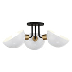 Crystorama Gigi Semi Flush Ceiling Mount