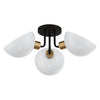 Crystorama Gigi Semi Flush Ceiling Mount