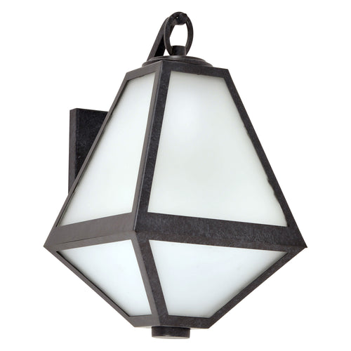 Brian Patrick Flynn For Crystorama Glacier White Glass 1-Light Outdoor Wall Sconce