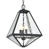 Brian Patrick Flynn For Crystorama Glacier Water Glass Outdoor Chandelier