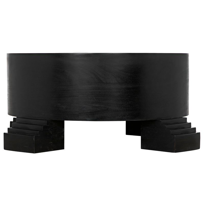 Noir Tambour Coffee Table