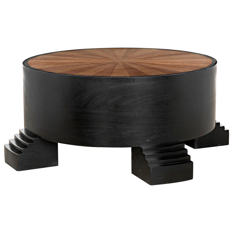 Noir Tambour Coffee Table