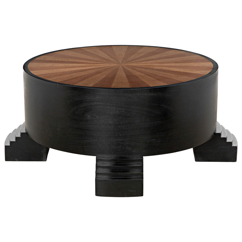 Noir Tambour Coffee Table