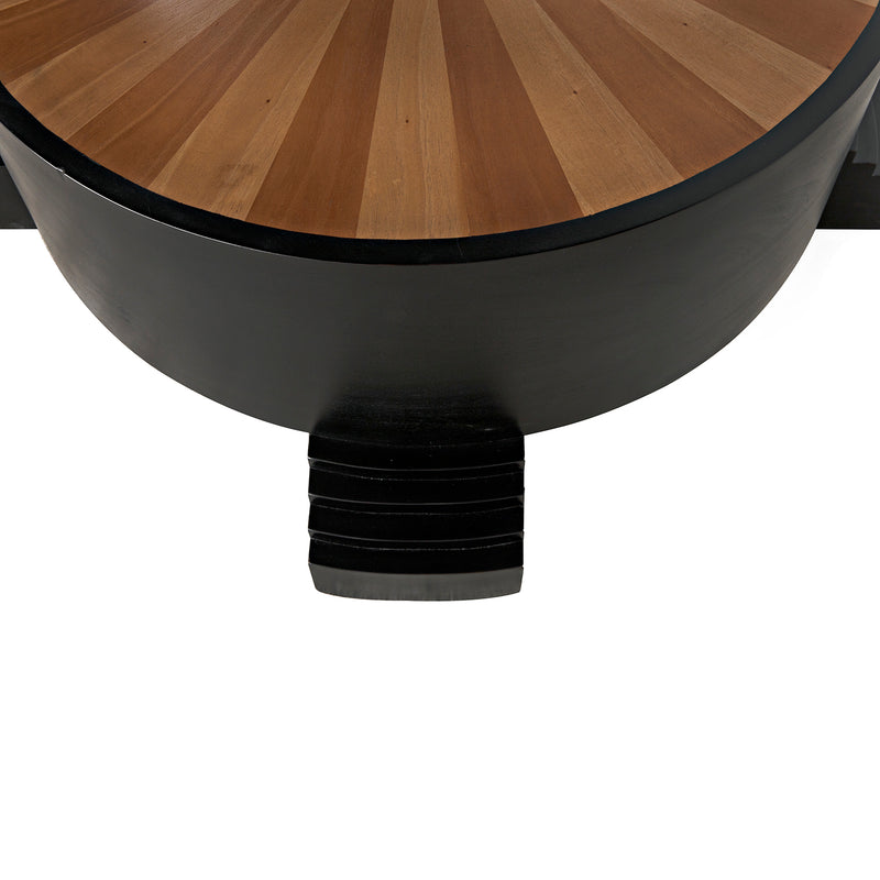 Noir Tambour Coffee Table