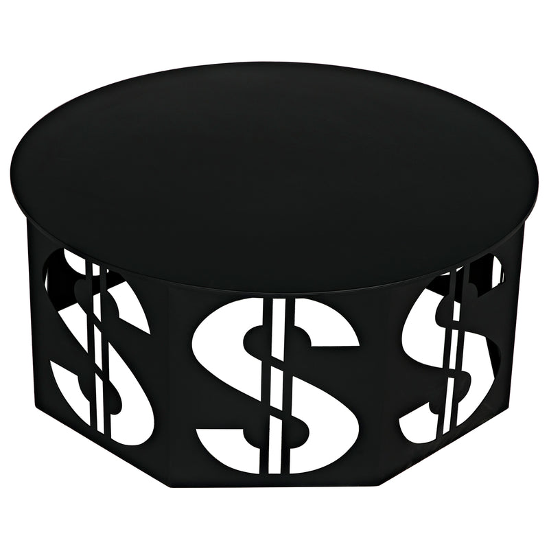 Noir Dollar Coffee Table