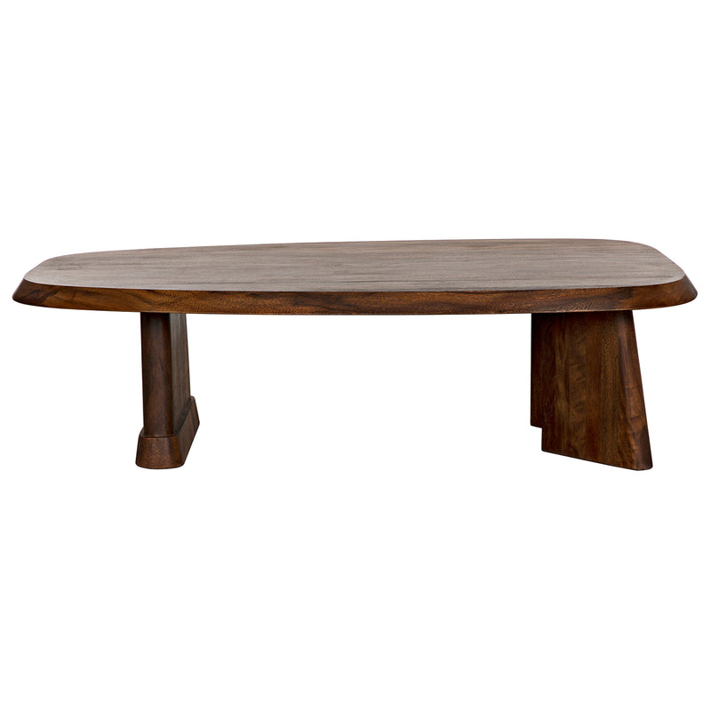 Noir Confucius Walnut Coffee Table