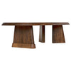 Noir Confucius Walnut Coffee Table