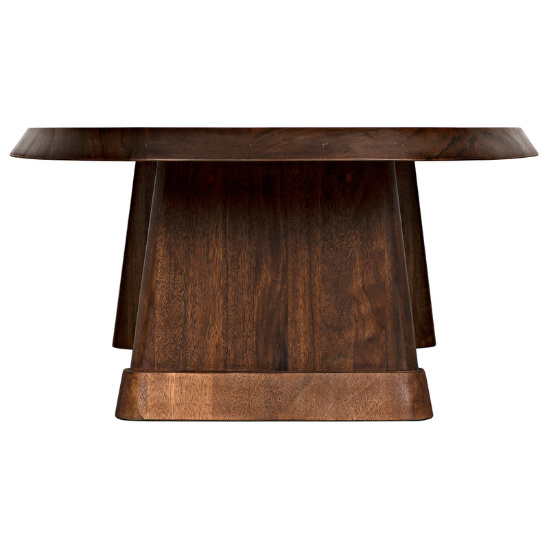 Noir Confucius Walnut Coffee Table