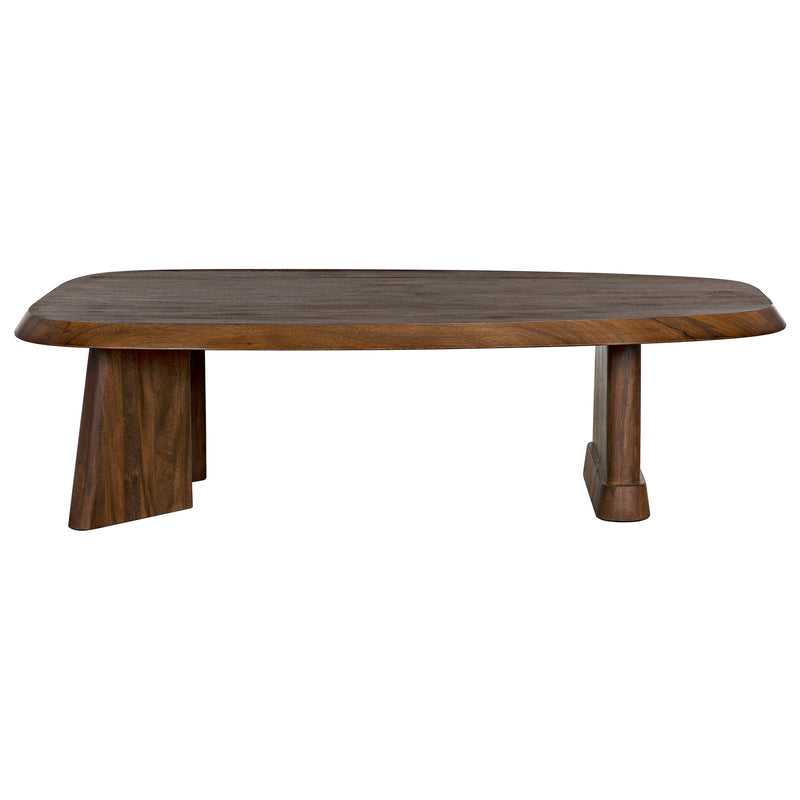 Noir Confucius Walnut Coffee Table