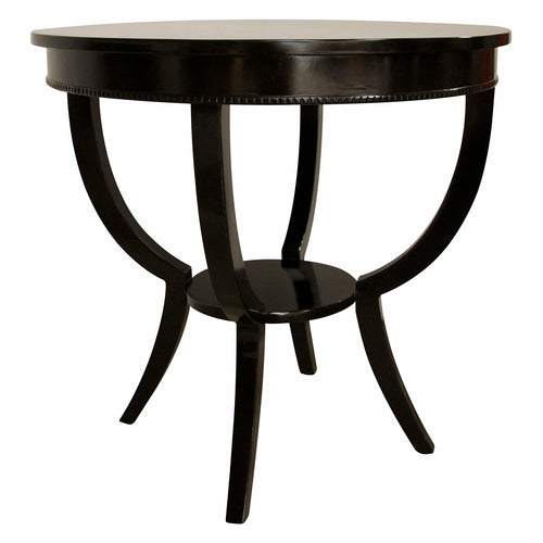 Noir Scheffield Round End Table