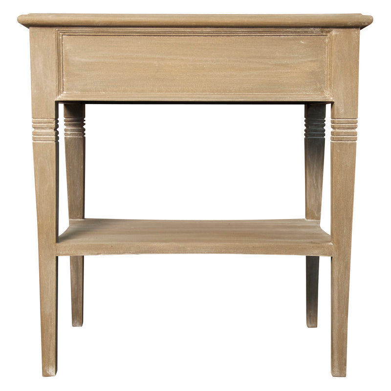 Noir Oxford 1 Drawer Side Table