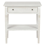 Noir Oxford 1 Drawer Side Table