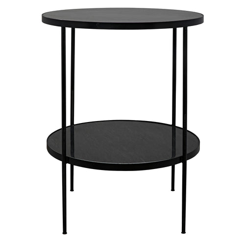 Noir Rivoli Side Table