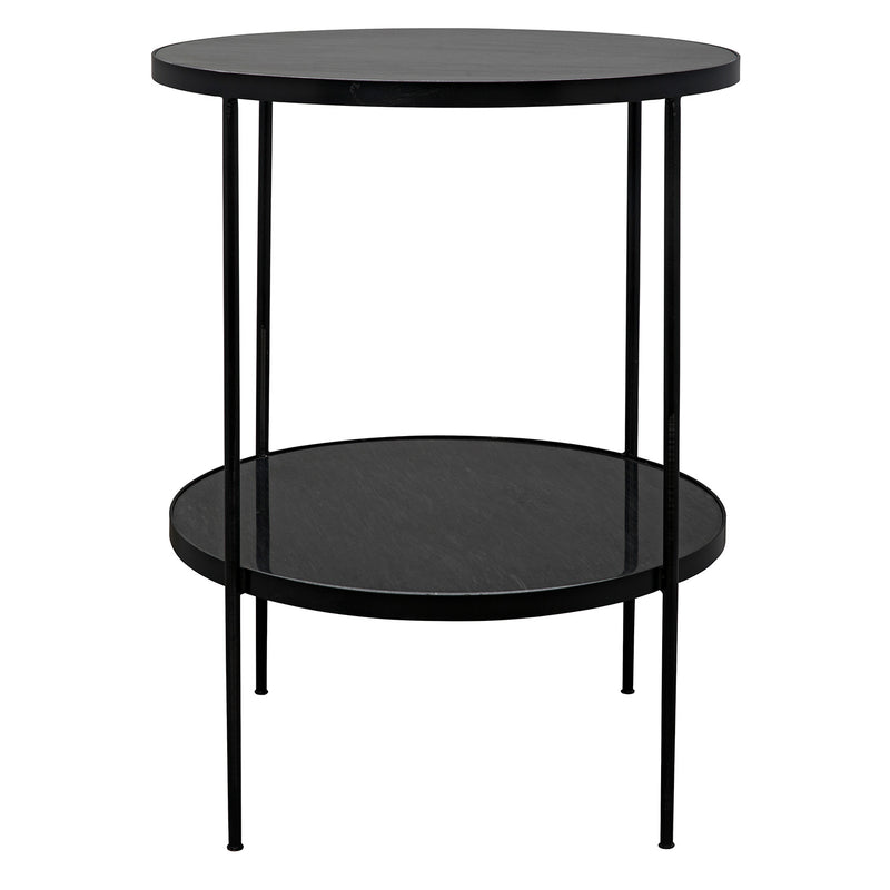 Noir Rivoli Side Table