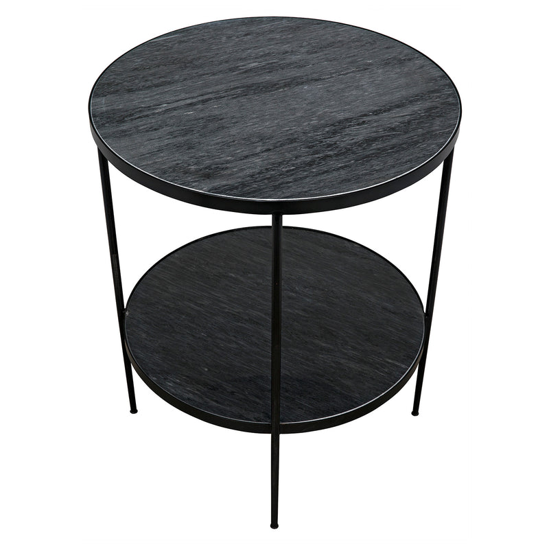 Noir Rivoli Side Table