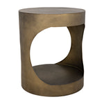 Noir Eclipse Round Side Table