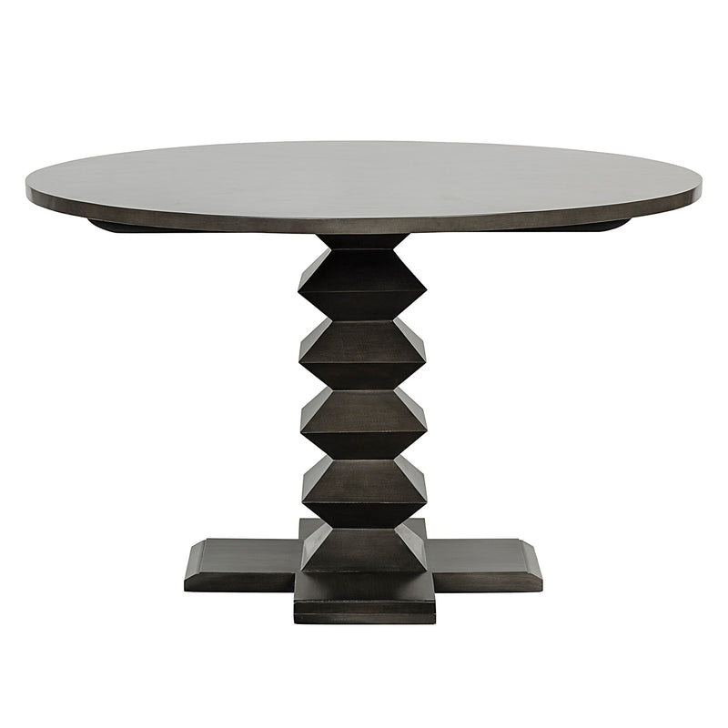 Noir Zig Zag Dining Table