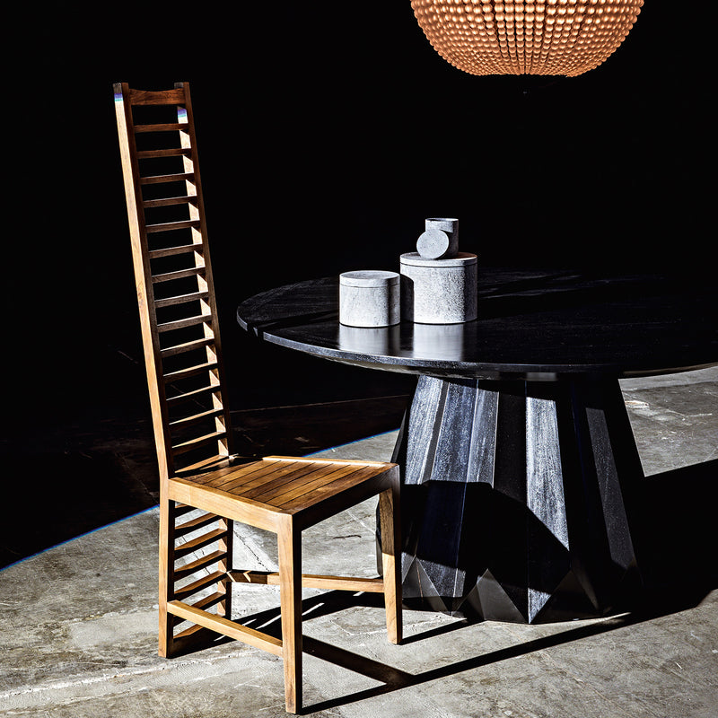 Noir Brosche Dining Table