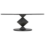 Noir Katana Oval Dining Table