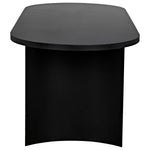 Noir Concave Dining Table