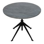 Noir Matilo Adjustable Accent Table