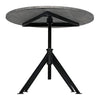 Noir Matilo Adjustable Accent Table