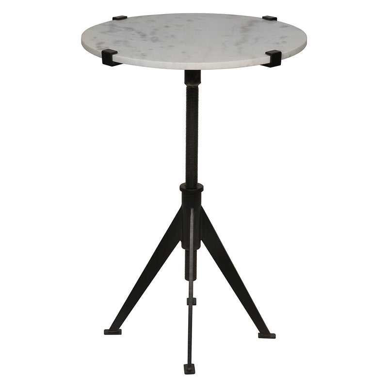 Noir Edith Adjustable Side Table