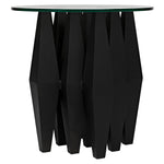 Noir Soldier Side Table