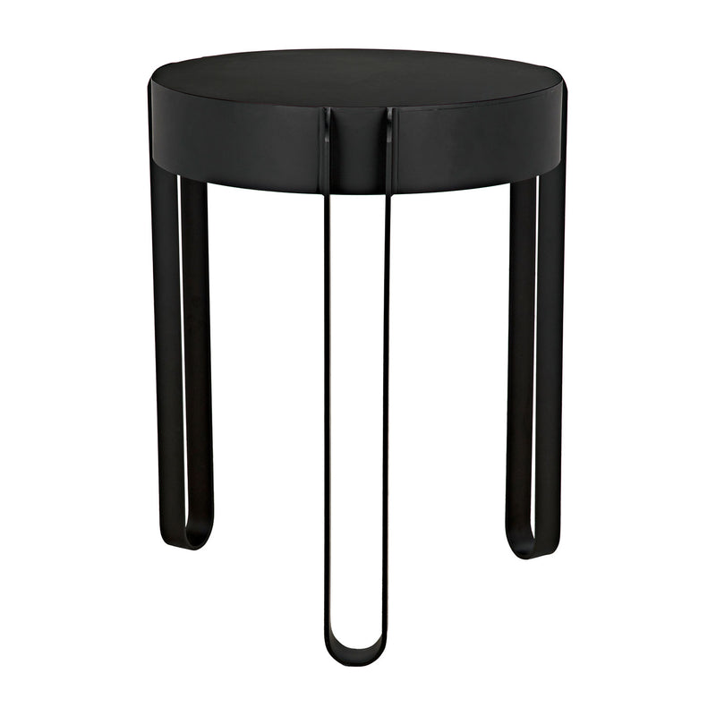 Noir Marcellus Side Table