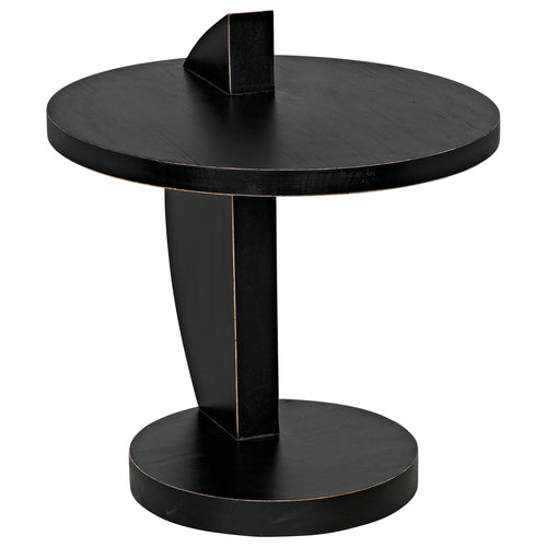 Noir Reed Side Table