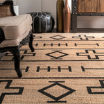 Wibaux Jute Hand Loomed Rug