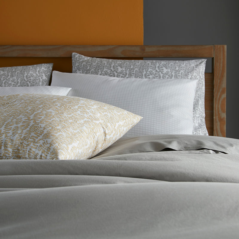 Peacock Alley Fern Sleeping Shams Standard / Honey