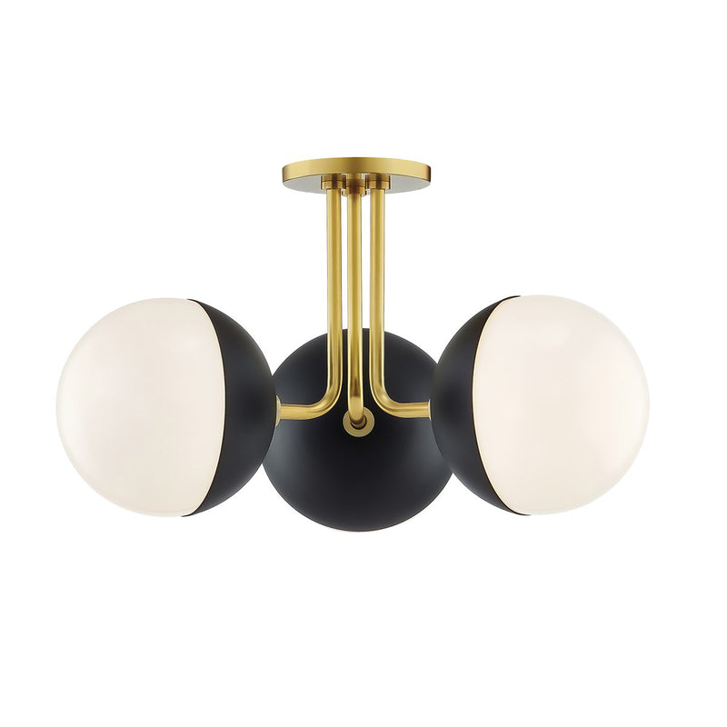 Mitzi Renee 3-Light Semi Flush Ceiling Mount