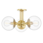 Mitzi Meadow 3-Light Semi-Flush Ceiling Mount