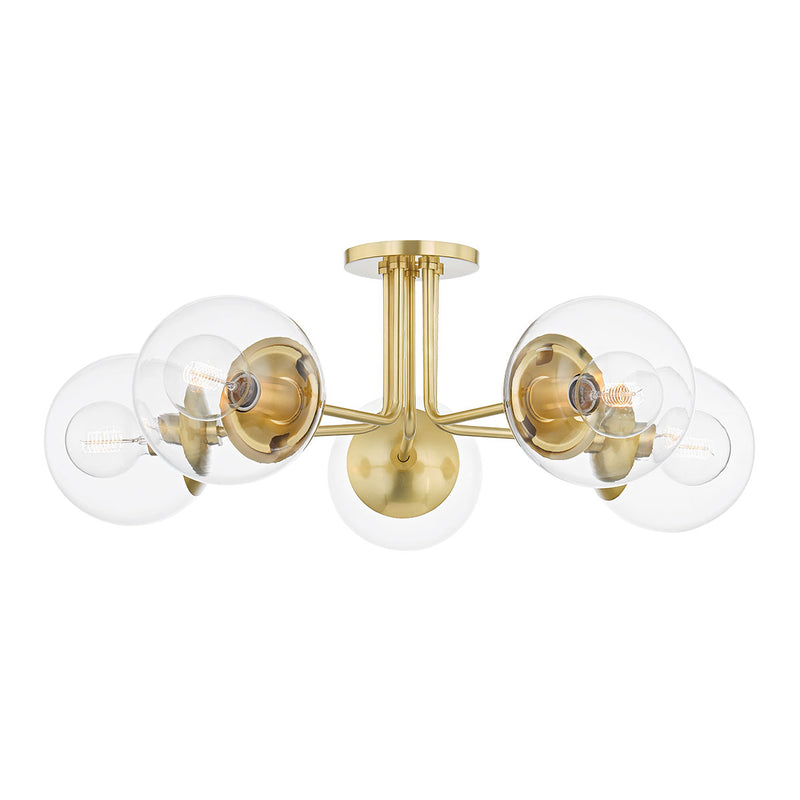 Mitzi Meadow 5-Light Semi-Flush Ceiling Mount