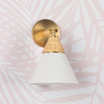 Megan Molten x Mitzi Mica Wall Sconce