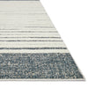 Loloi II Hagen White/Ocean Power Loomed Rug