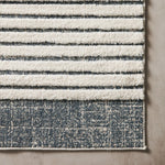 Loloi II Hagen White/Ocean Power Loomed Rug