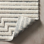 Loloi II Hagen White/Sky Power Loomed Rug