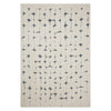 Loloi II Hagen White/Navy Power Loomed Rug