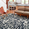 Loloi II Hagen Slate/Denim Power Loomed Rug