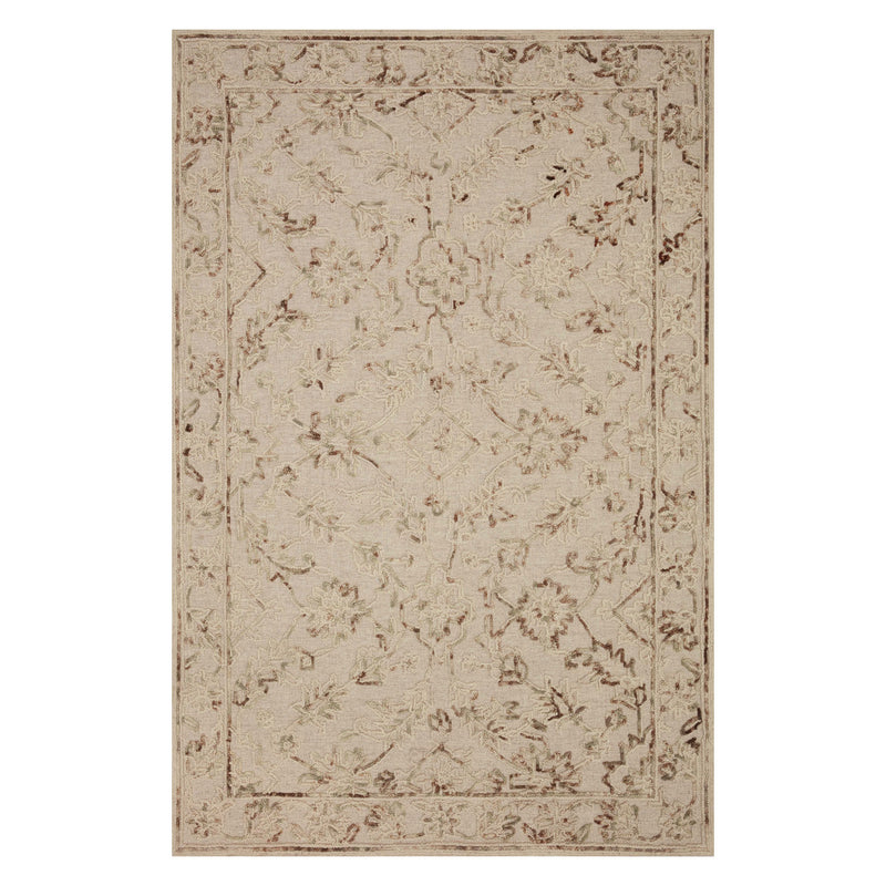 Loloi II Halle Natural/Sage Hooked Rug