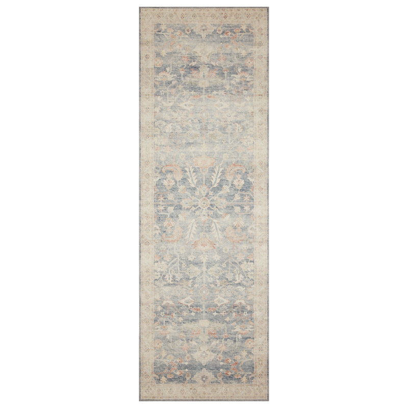 Loloi II Hathaway Denim/Multi Power Loomed Rug